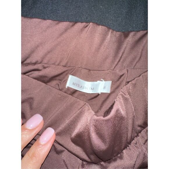 Myra Swim size S pants brown swim suit material - Picture 2 of 4